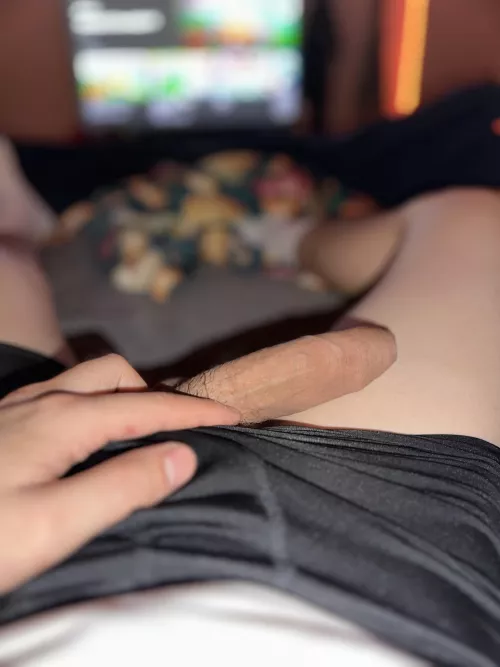 Come put your tongue in my foreskin