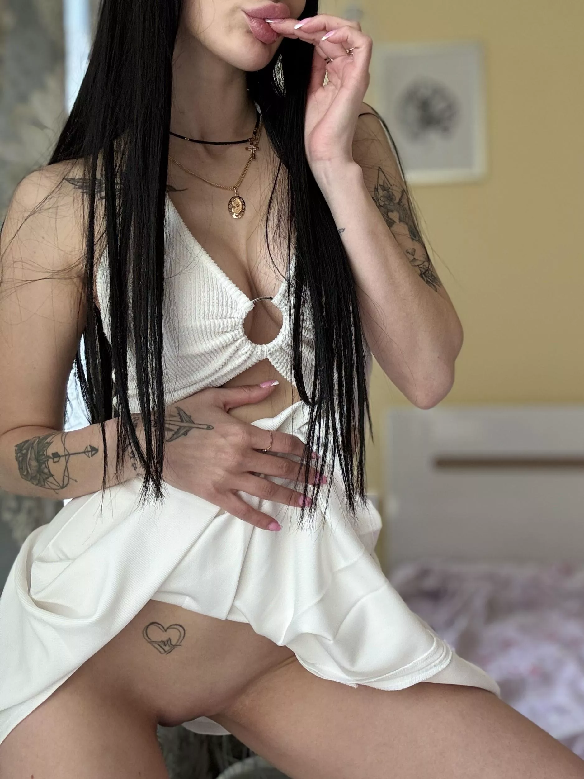 Feeling like a hot chick with tattoos today