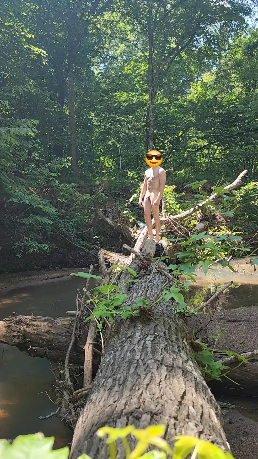 Getting some sun on the river