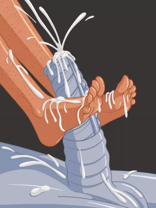 Giving The Dragonborn a Footjob...(ZodgillaNSFW)