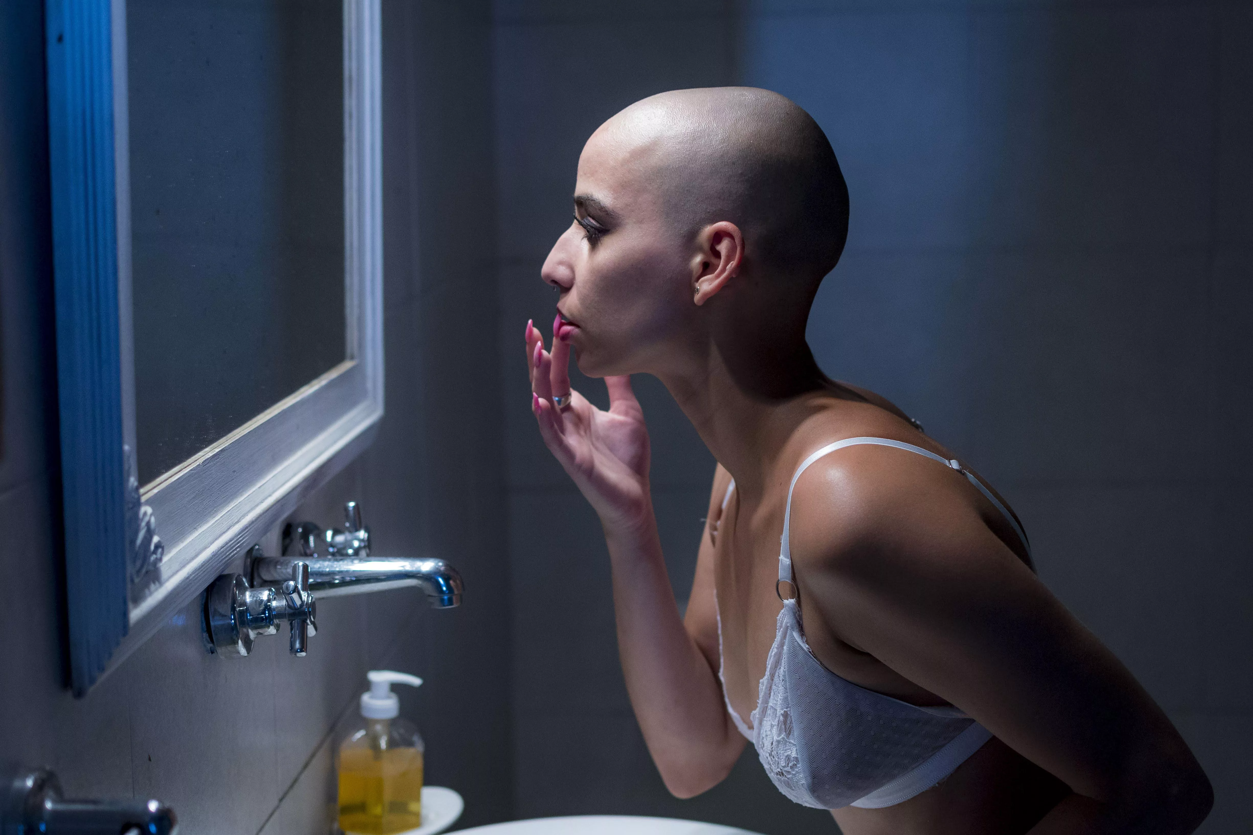 I like how I look shaved, I like being photographed 