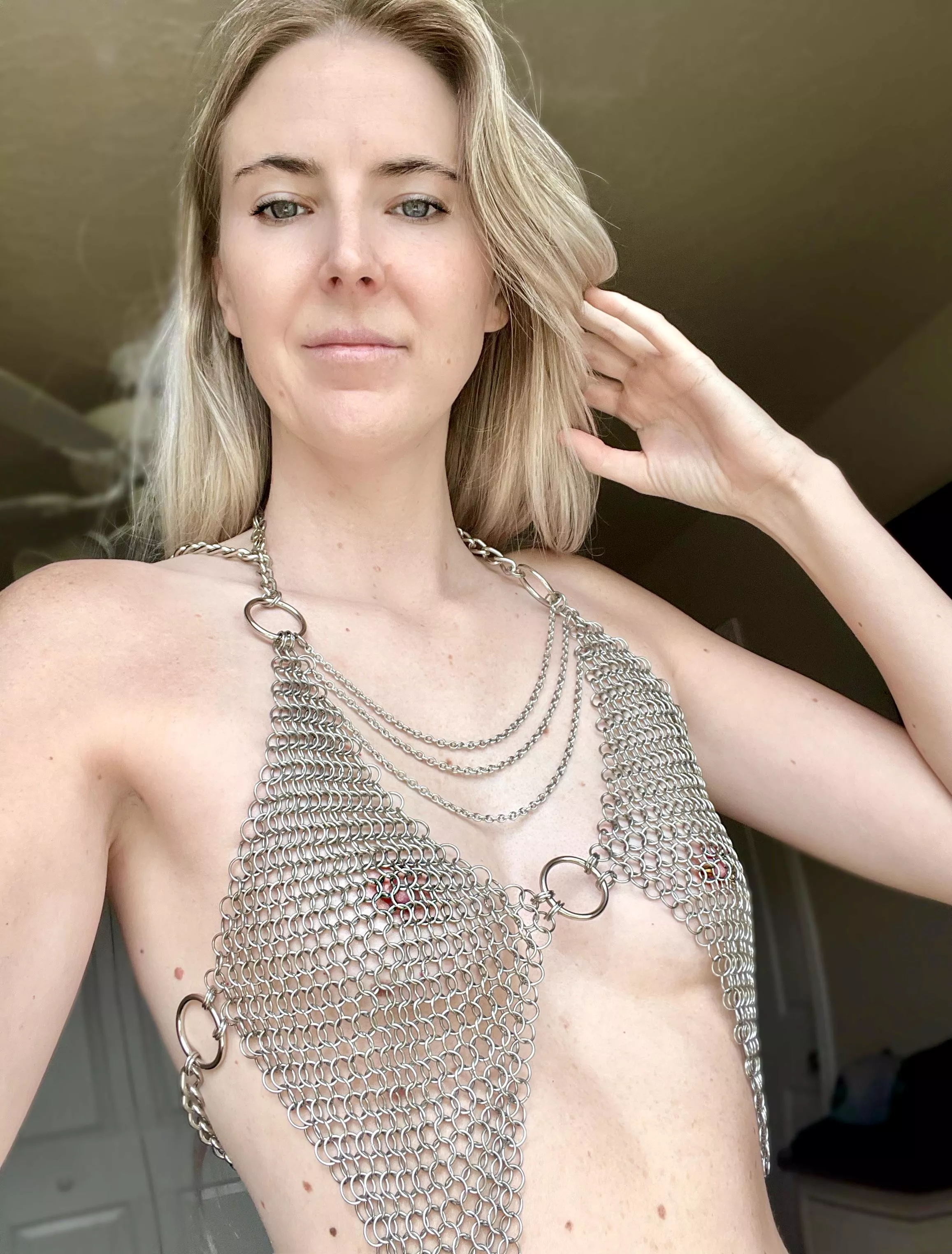 I went clubbing in this shirt and the bouncer kept dropping my wrist band for some reason 