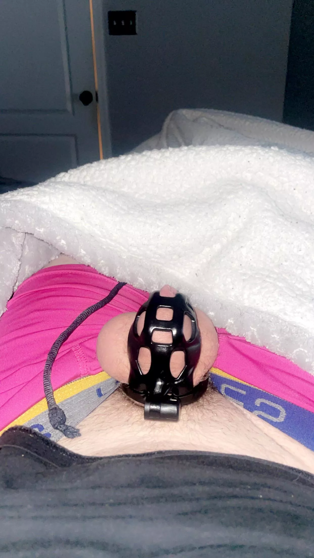 If the cage fits might as well wear it 🙇🏼‍♂️