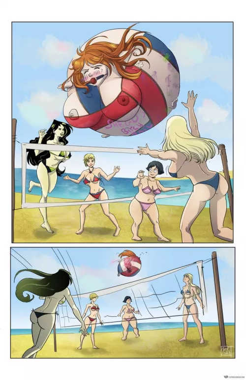 Kim-flatable (BE, body expansion, inflation, humiliation, revenge, fan art)