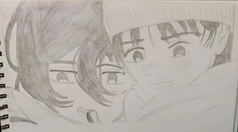 Look Back draw i made 