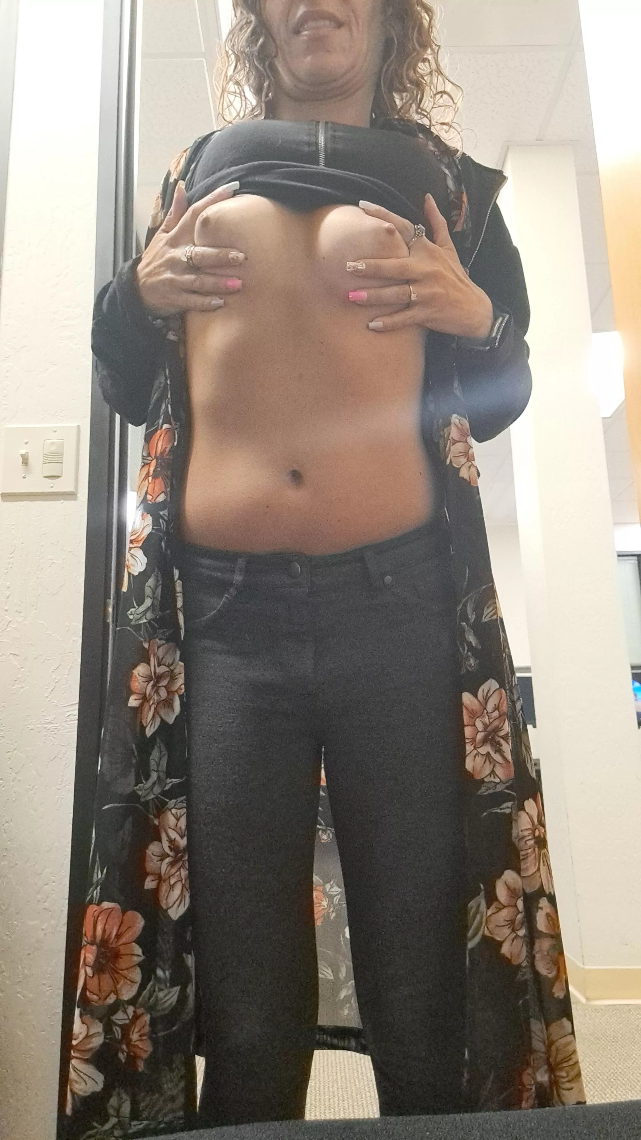 My new norm is flashing at work