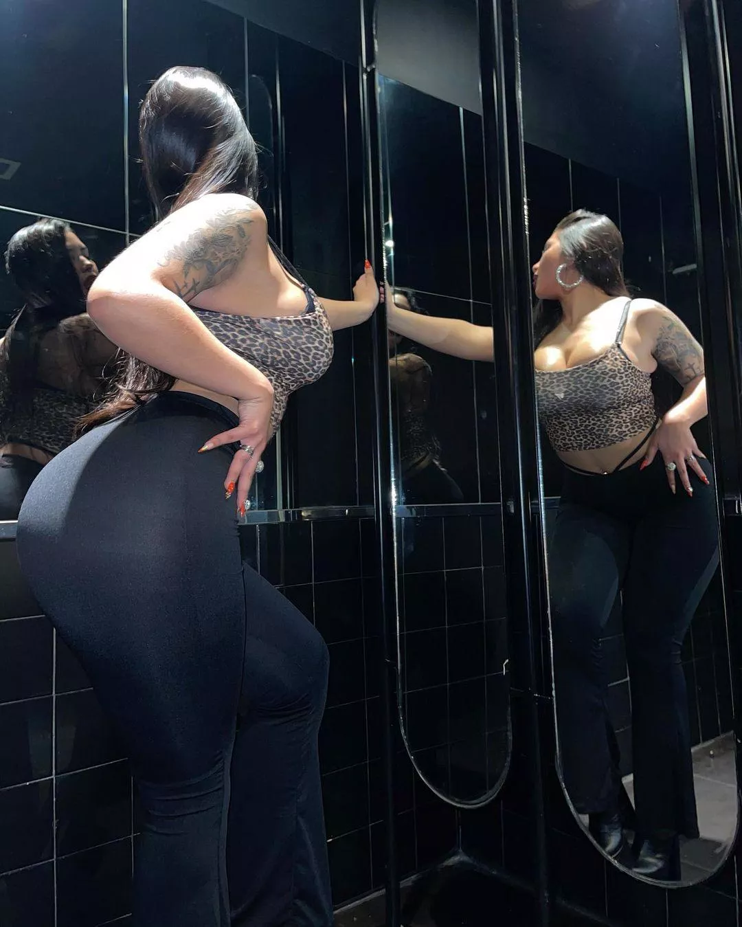 Trophy alone in a trail room