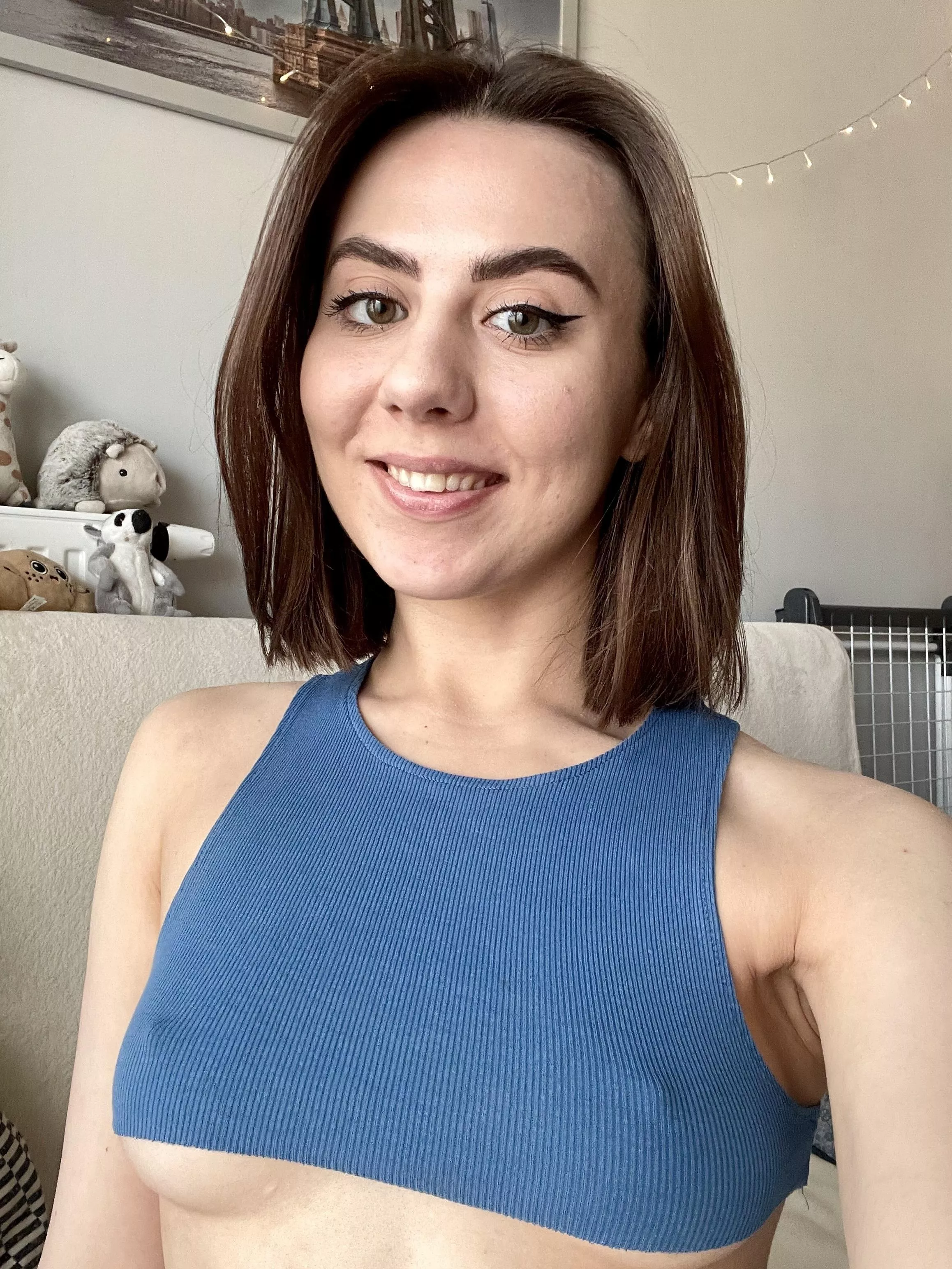 What a nice smile I have. Where are you looking at me like that?