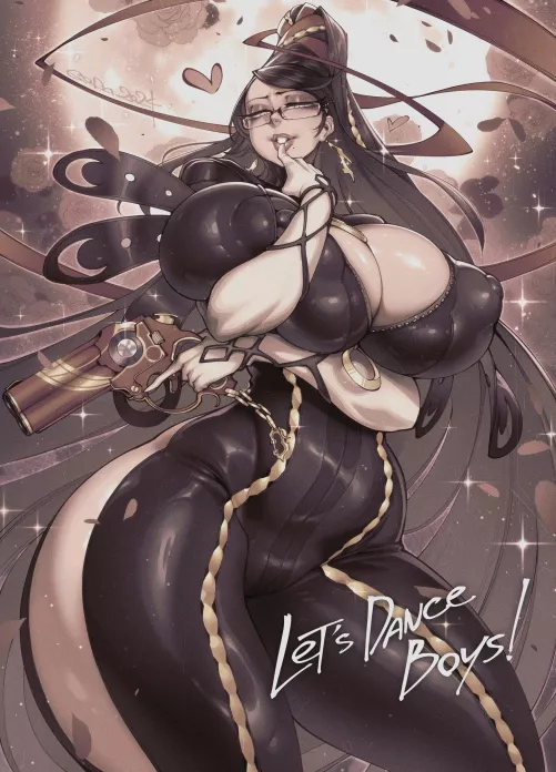Can we please appreciate Bayonetta's massive milf vibes ? (art by Gofa)