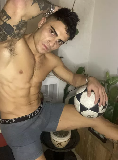 Check out my sweaty pits after soccer practice