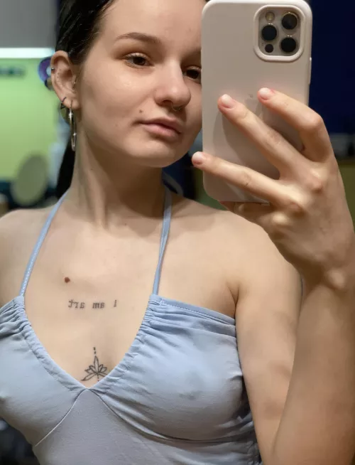 I wanted to take a selfie for you