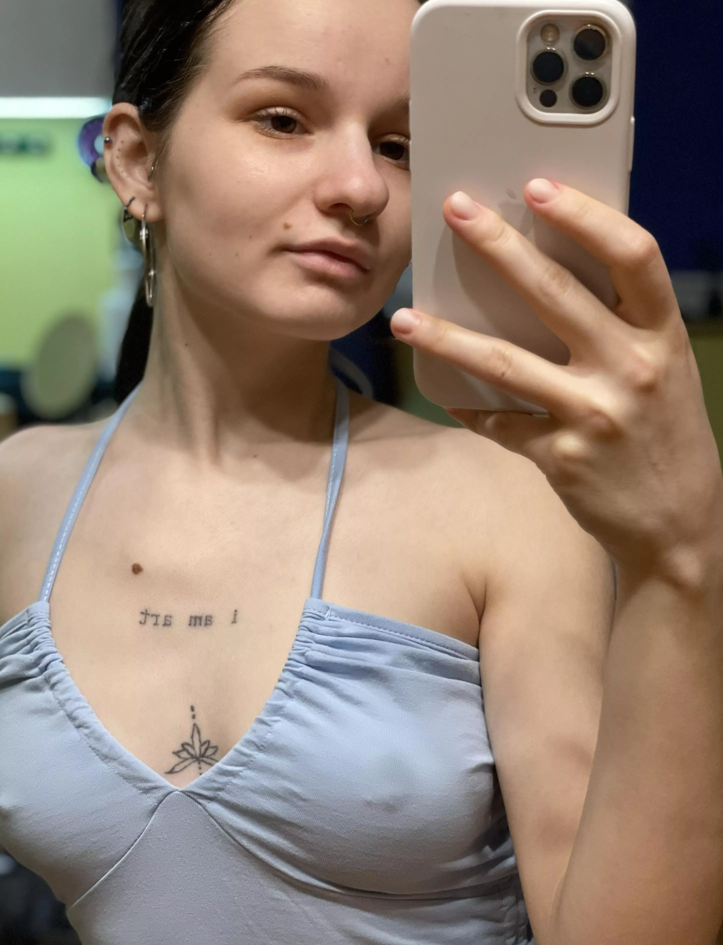 I wanted to take a selfie for you