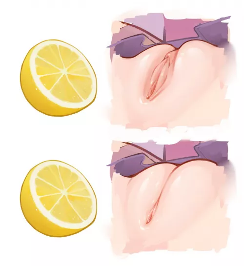 It tasted a lemon