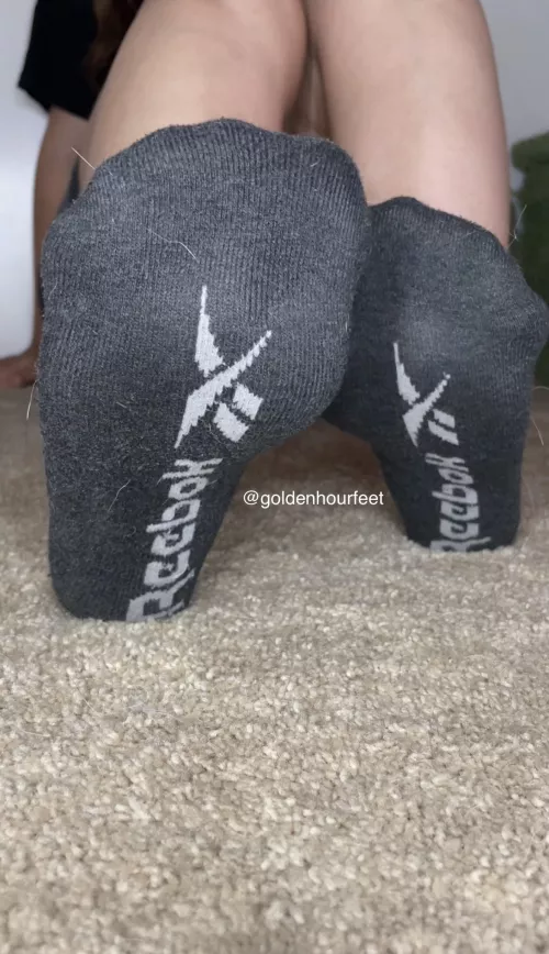 I’ve got so many Reebok socks in my drawer🖤