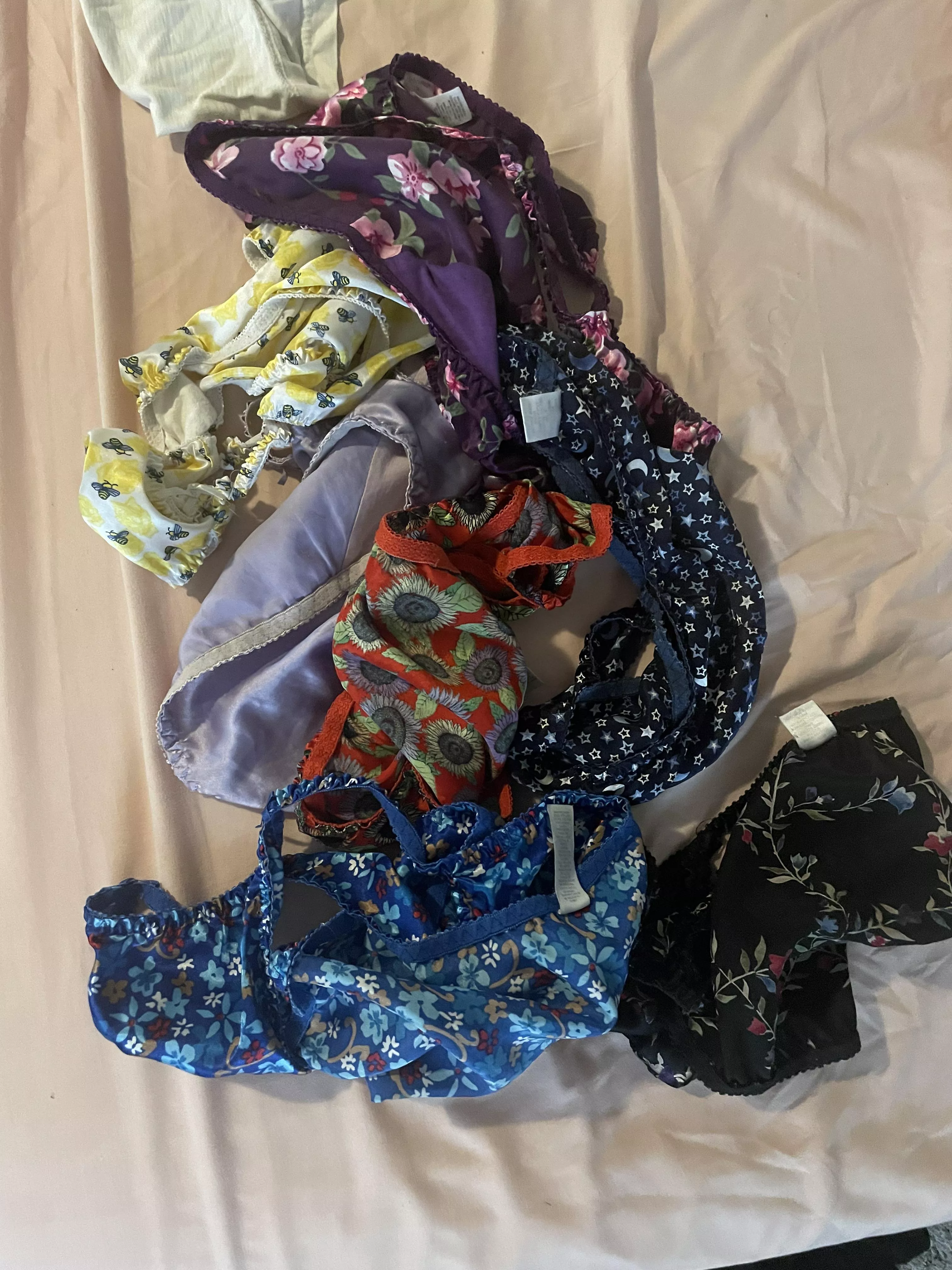 More from her satin panty drawer