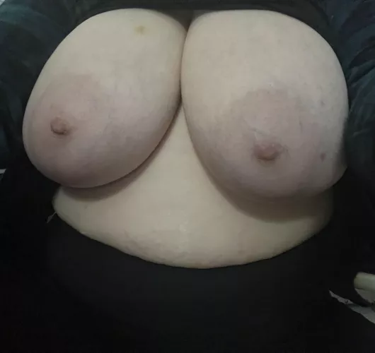 My big MILF titties and I say hi tonight 😘