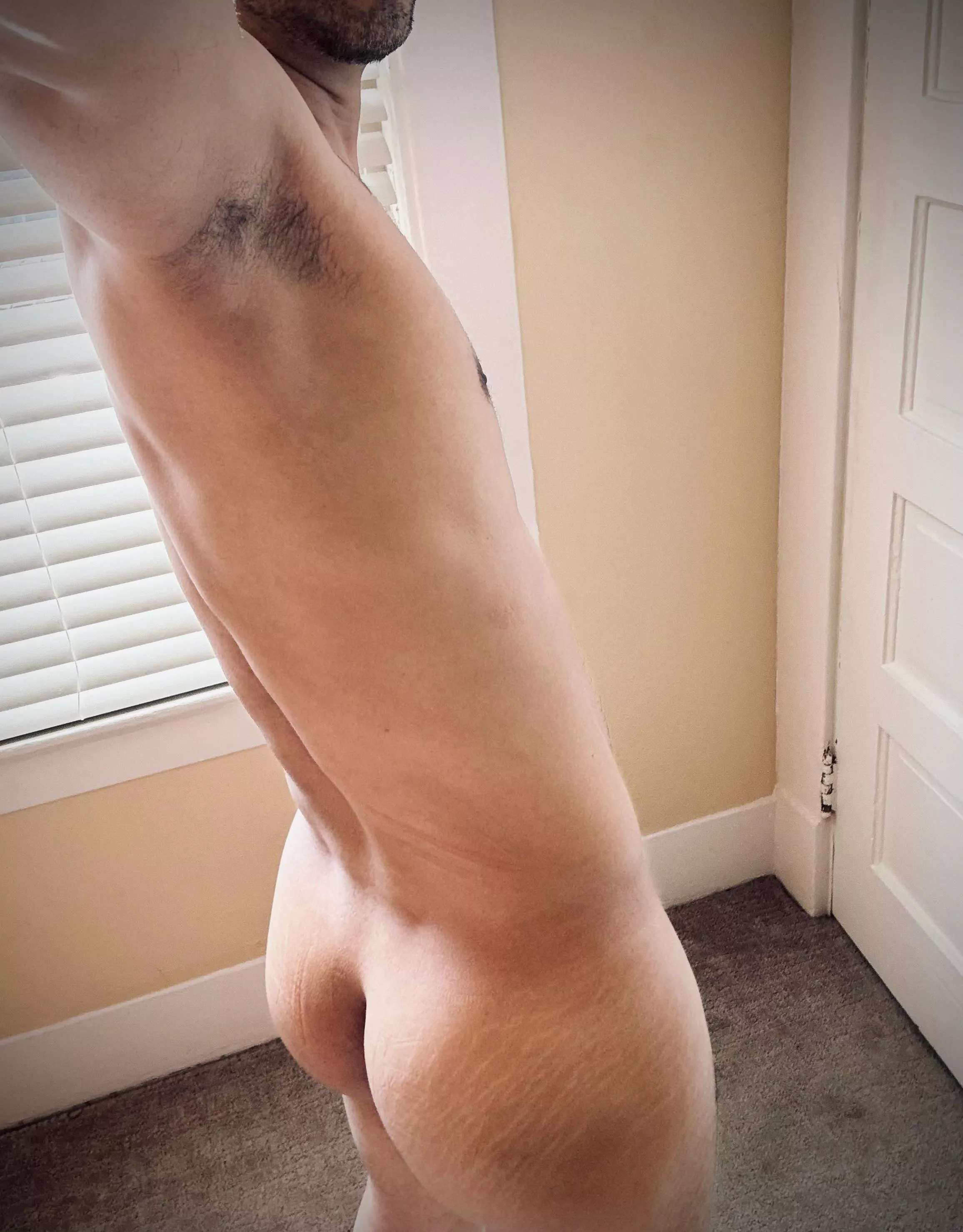 Snapping a 'before' shot before soaking up the sun at the beach!