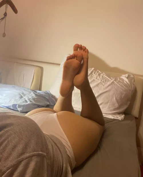 Would you start with my ass or my feet? 😉