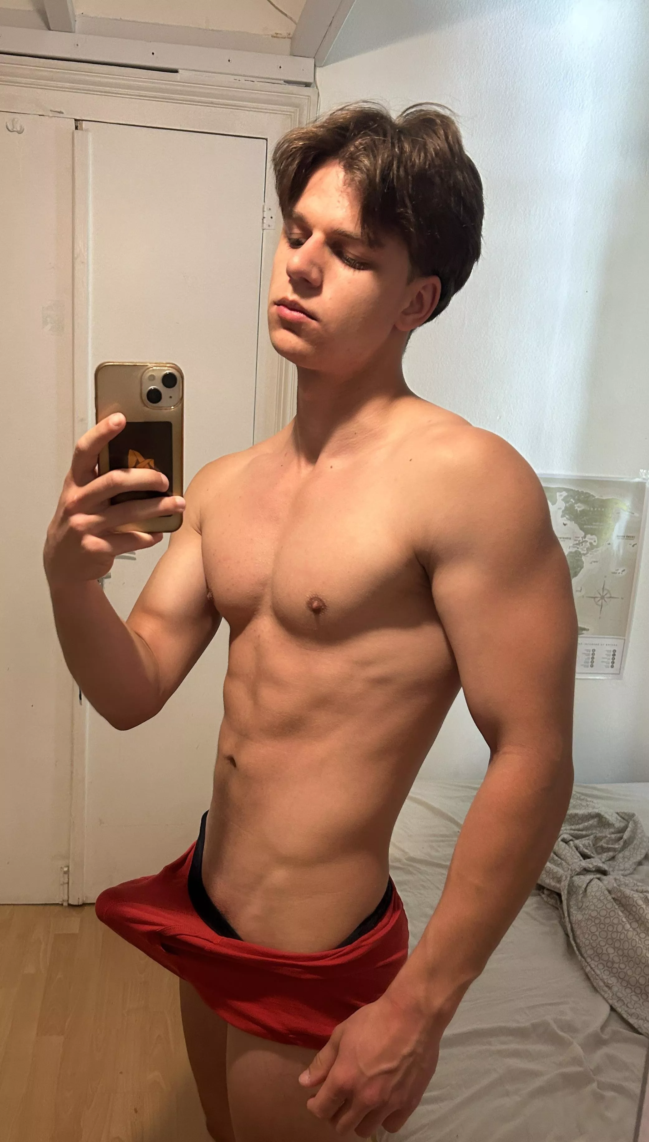 (19)Would you taste my bulge?