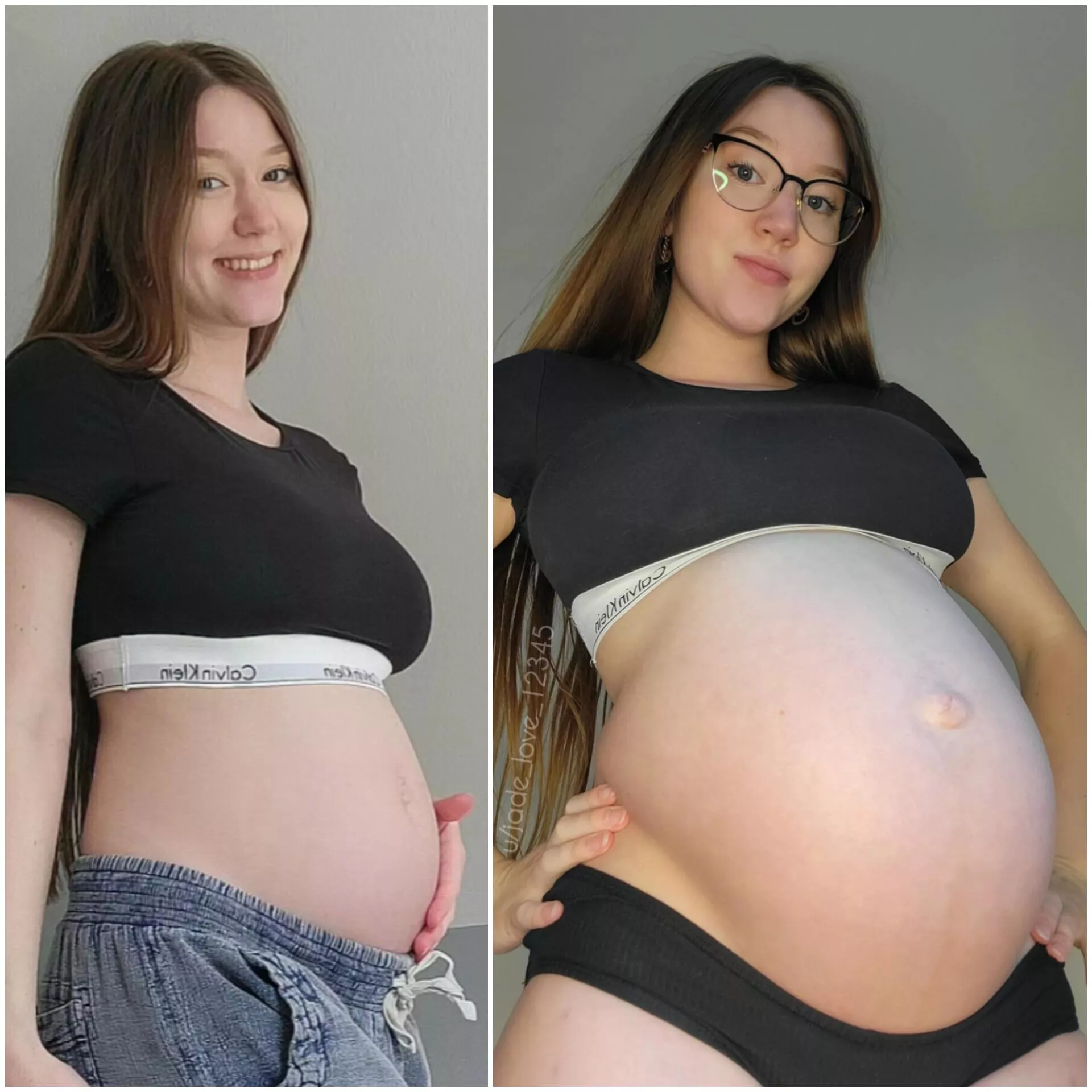 20 weeks vs 36 weeks pregnant