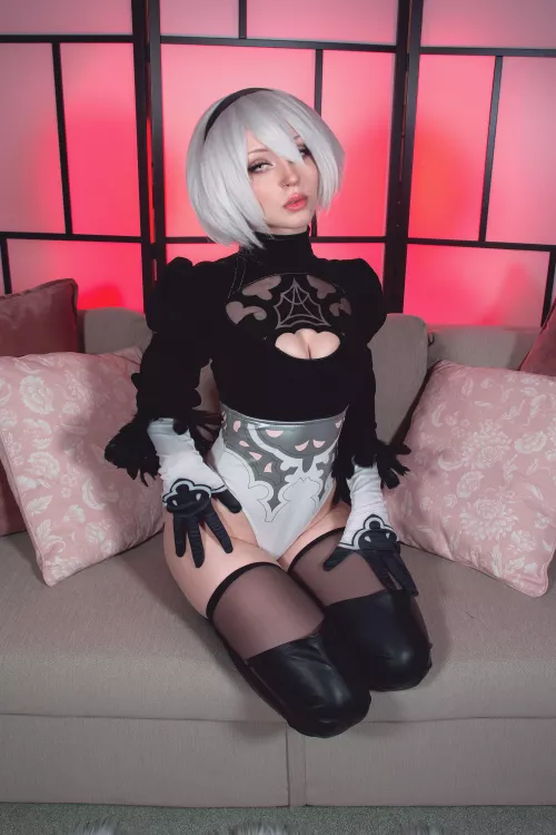2B cosplay by me (Shiroktsne)