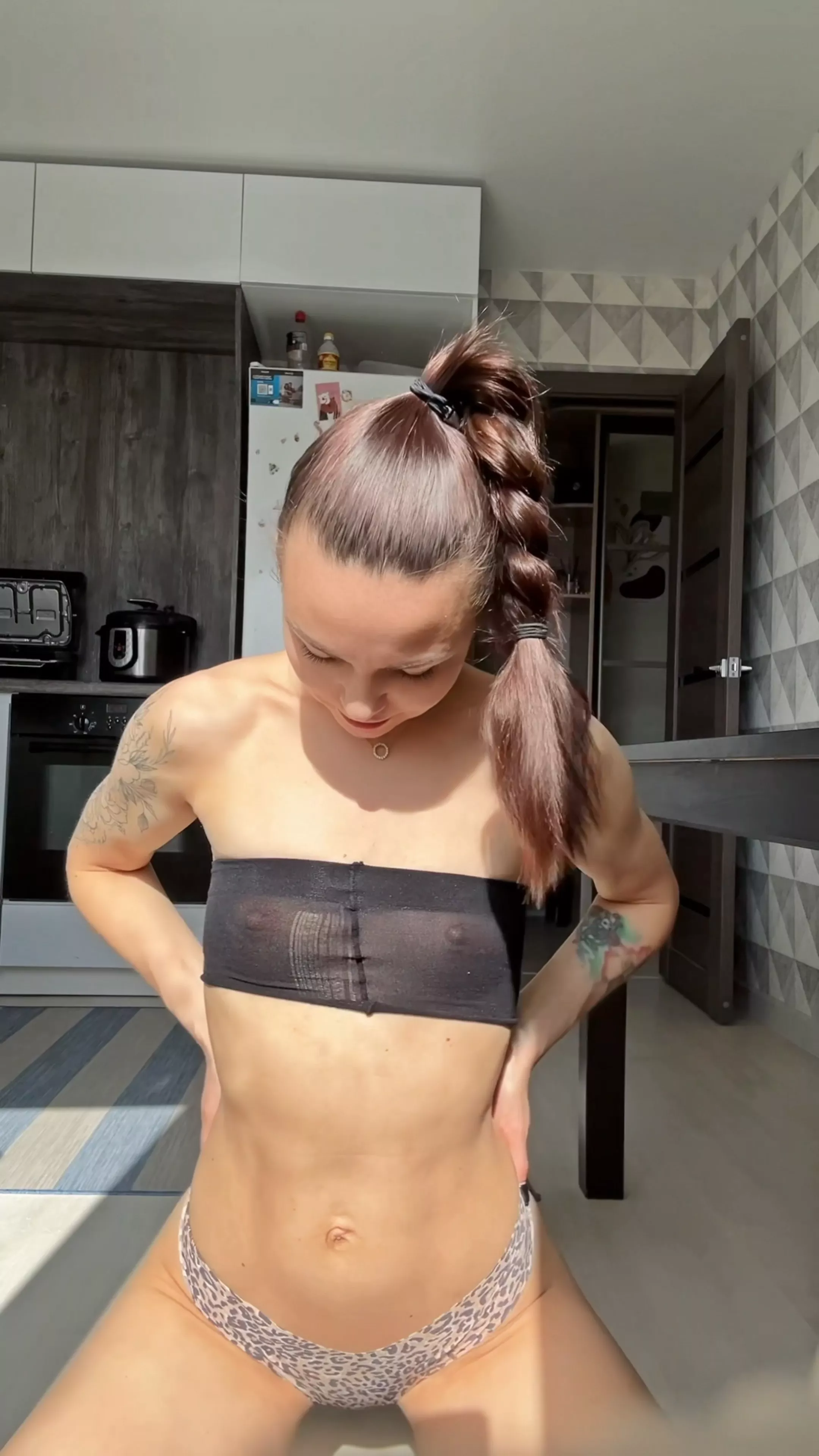 Caught the morning sun in the kitchen