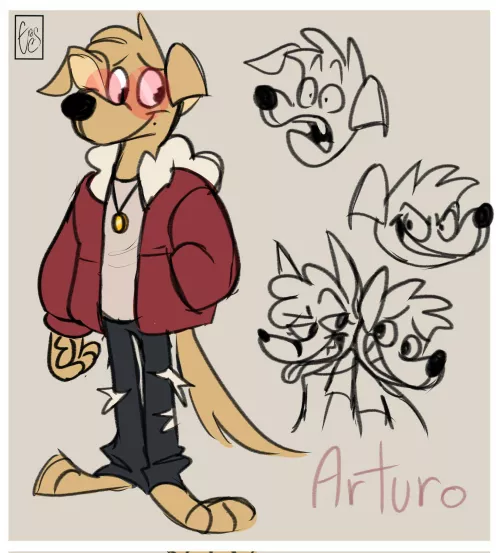 Furry boy from my novel I'm working on