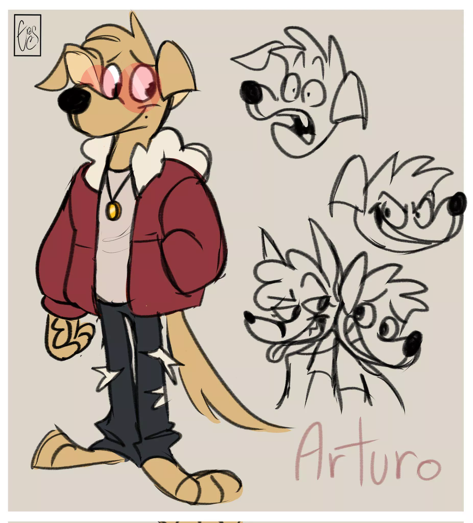 Furry boy from my novel I'm working on