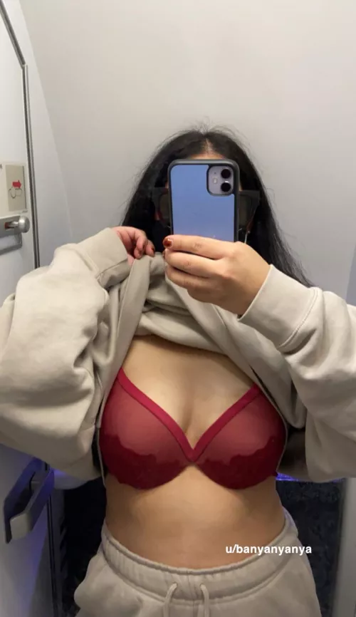 Have you ever wondered what that person in your flight is wearing underneath her clothes?