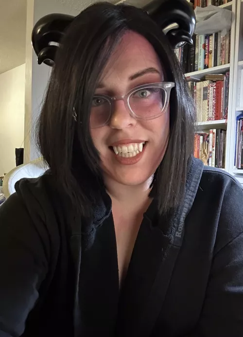 I like a smile with a little fang