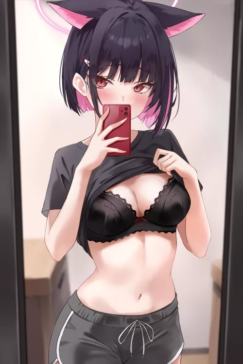 Kazusa Mirror Selfie [Blue Archive] 