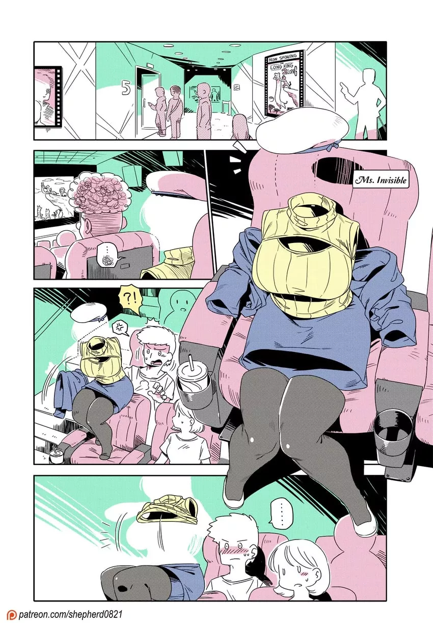 Mrs. Invisible's Day Out