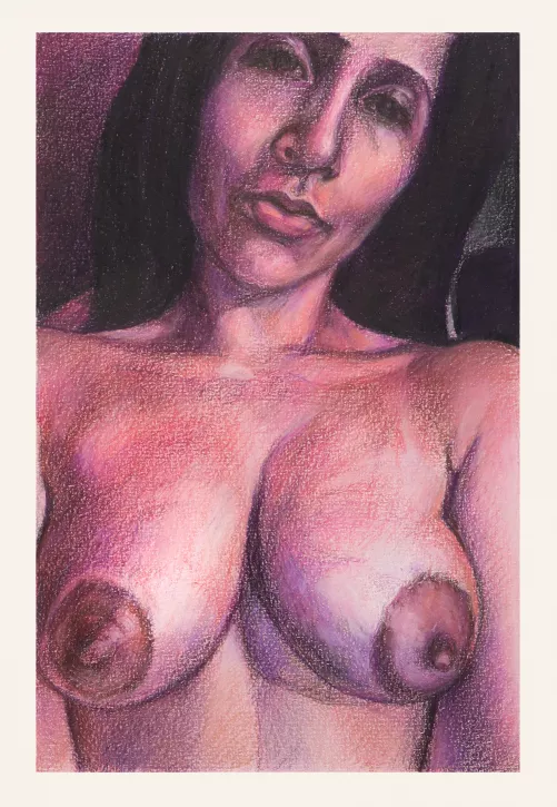 Portrait in warm hues