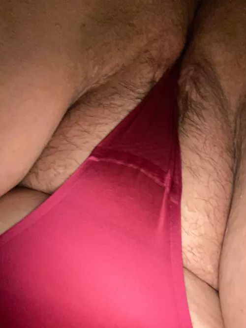 Red panties 