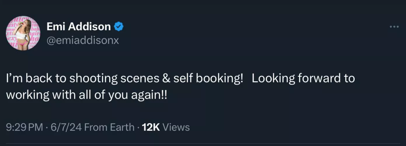 She’s back in mainstream 