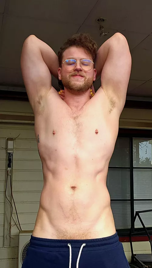 Taking a break from the yard work, anyone want to help me relax before I get back to it? 😏