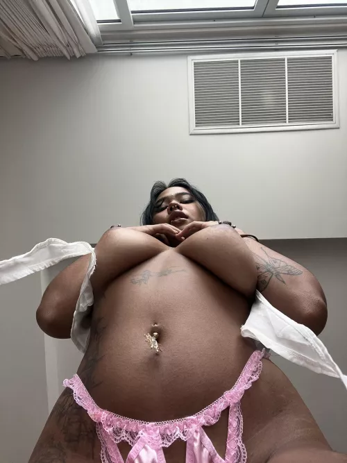 Use my boobs as your cum target