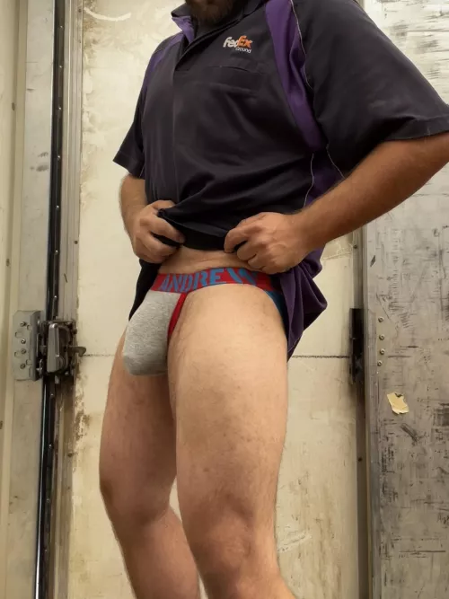 What I’m wearing under my work uniform today 😏