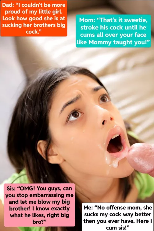 After Mom & Dad walked in, they wanted to see us finish 🤷🏻‍♂️