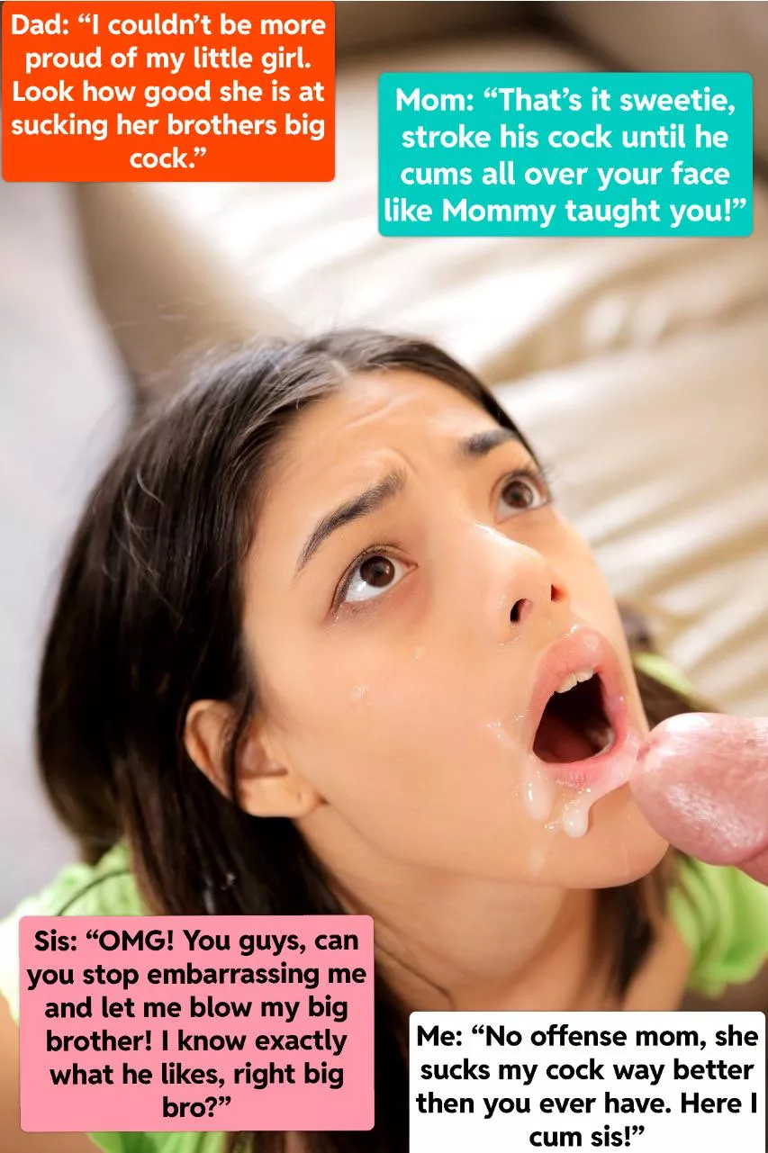 After Mom & Dad walked in, they wanted to see us finish 🤷🏻‍♂️