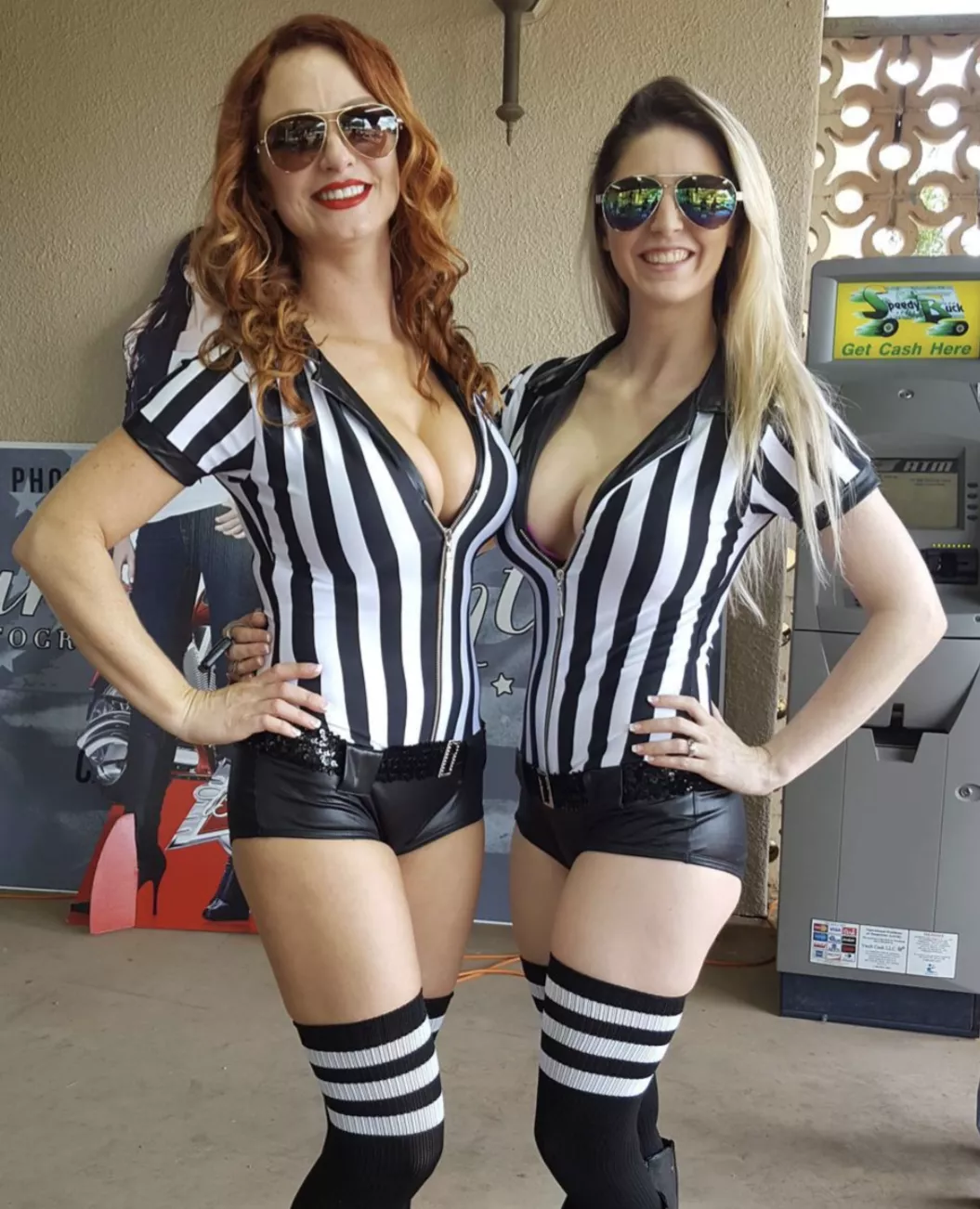 Brunette or Blonde Referee