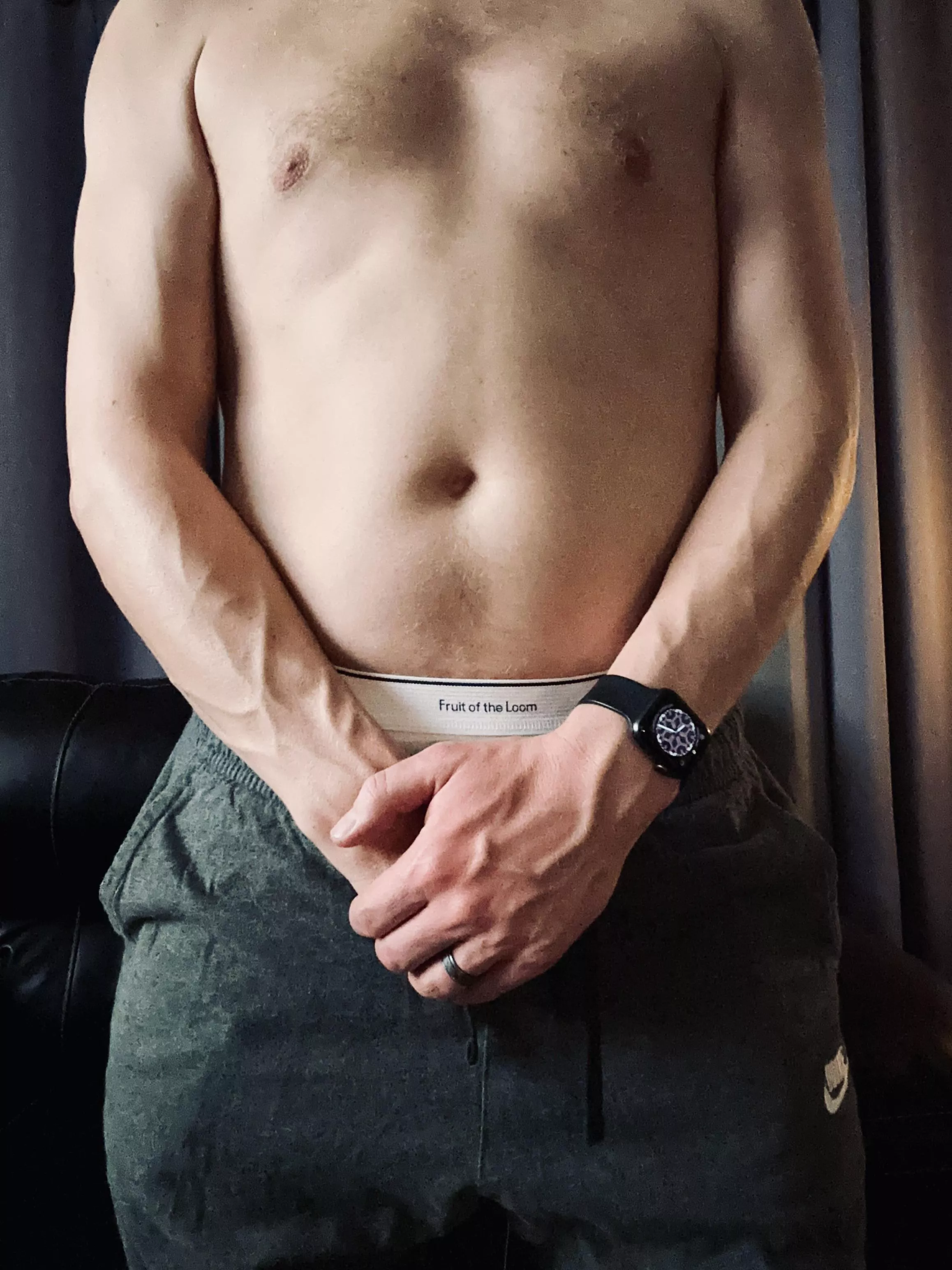 Dad bod with great forearms🥵