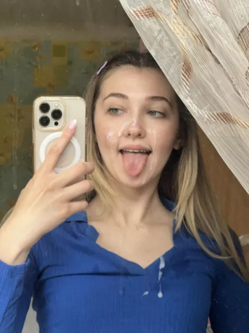 Daddy I want you to cum on my face