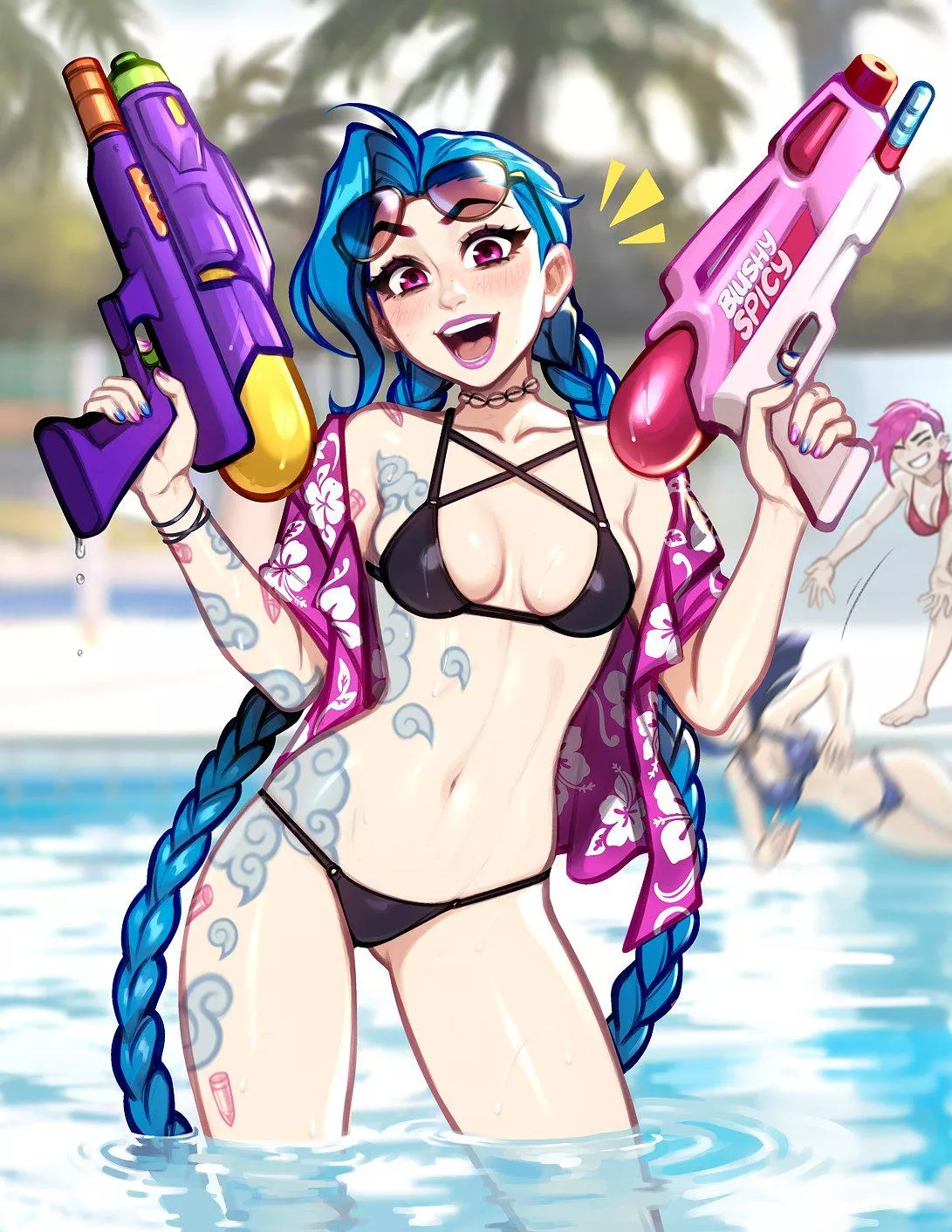 Pool Party Jinx (BlushySpicy)