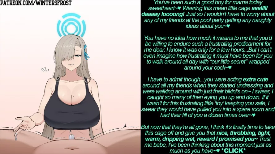 She just wanted to keep you to herself while her slut friends were over~♥