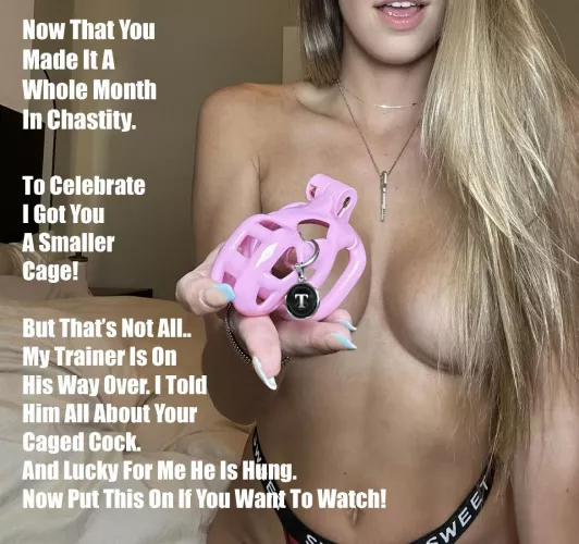 We both get to enjoy our training 😈😘🥵🥵