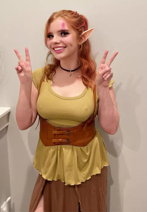 When you show up dressed as your character hoping to catch the cute DM's eye ...