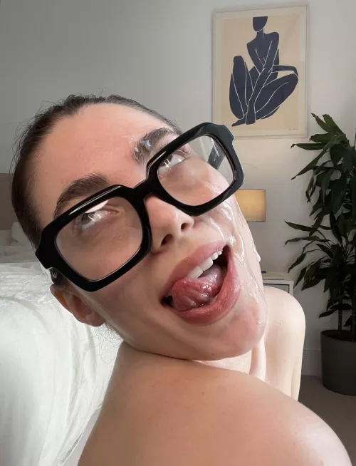 Where would you like to release your sperm? On my face.