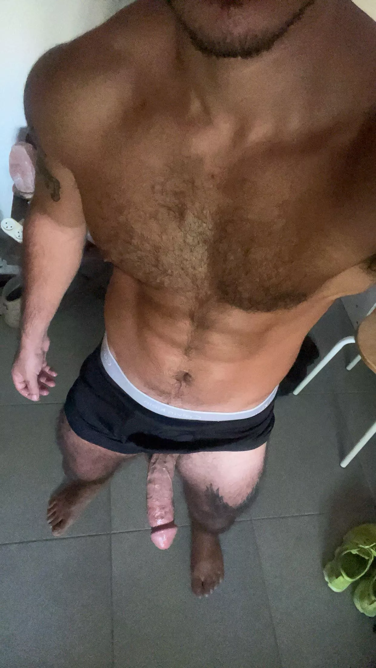 Casual post workout selfie