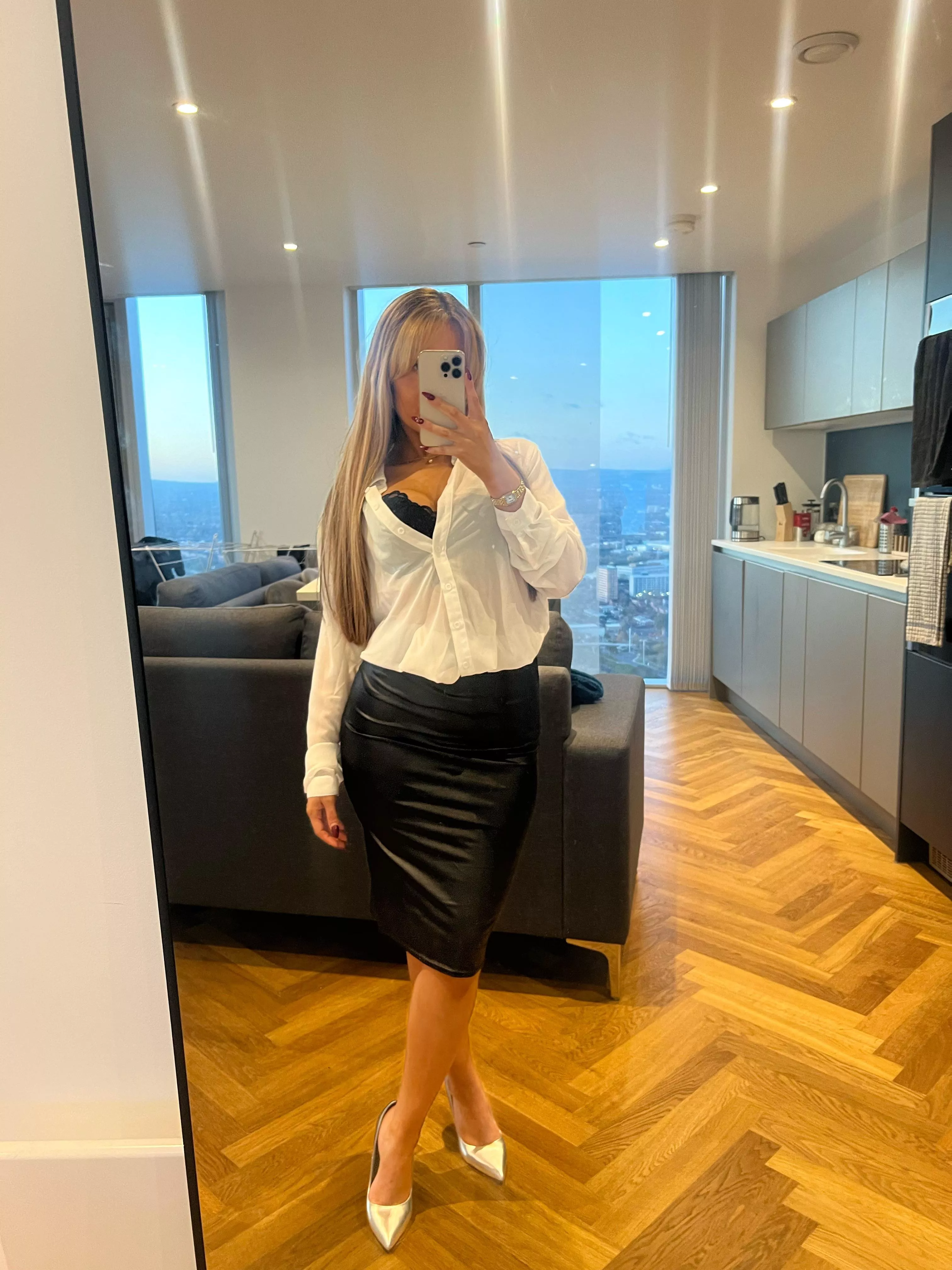 Do you think boss will like my outfit?